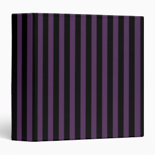 Classeur Bandes violettes foncées et noires
