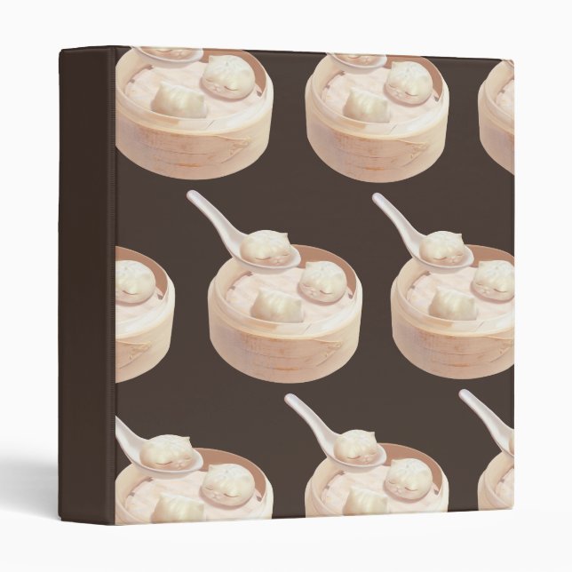 Classeur Bao Baby - Tea Time Bao Buddies (Devant/Côté)