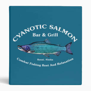 Classeur Bar et Grill Saumon Cyanotique