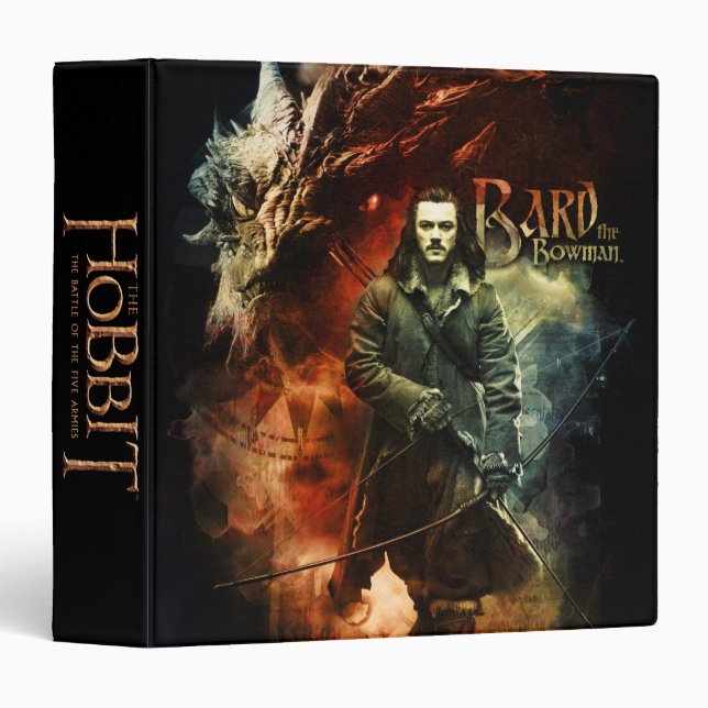 Classeur BARD THE BOWMAN™ & Smaug (Devant/Côté)
