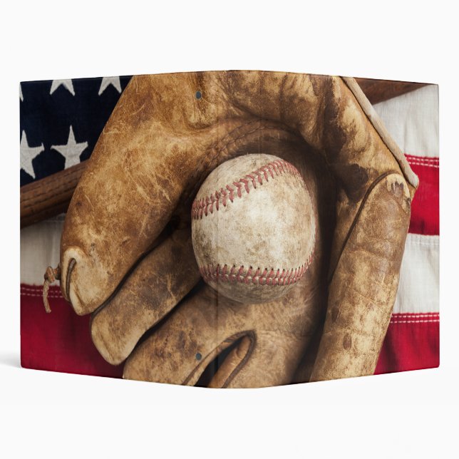 Classeur Baseball vintage (Arrière-plan)