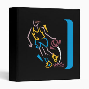 Classeur Basket-ball au néon