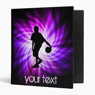 Classeur Basket-ball violet cool