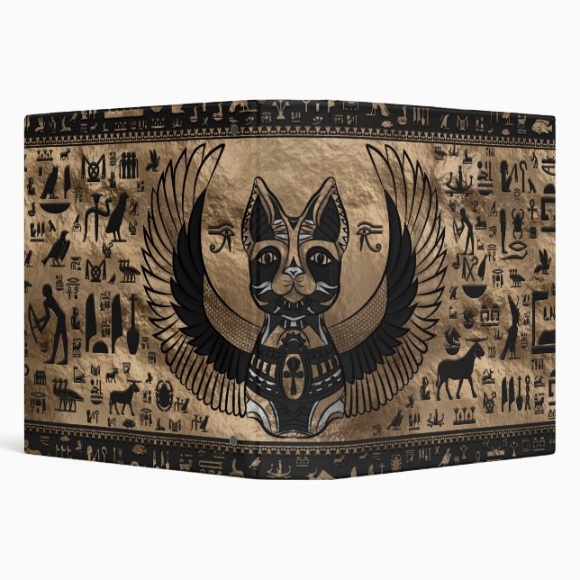 Classeur Bastet, déesse chatte égyptienne (Arrière-plan)