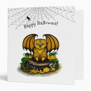 Classeur Bat d'Halloween mignonne