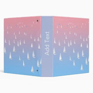 Classeur Bateaux à voile sur l'océan