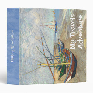Classeur Bateaux de pêche sur la plage par Vincent Van Gogh