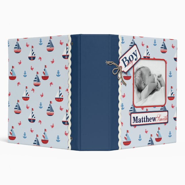 Classeur Bateaux oh ! 2 dans l'album de bébé (Arrière-plan)