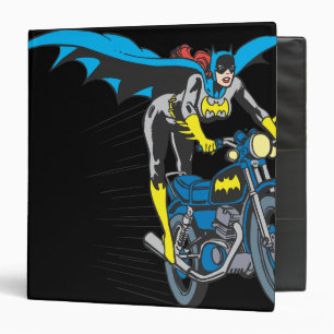 Classeur Batgirl sur batterie