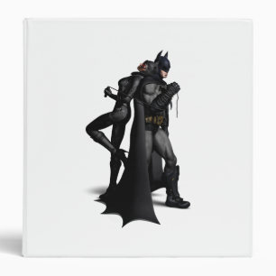 Classeur Batman Arkham City Batman et Catwoman