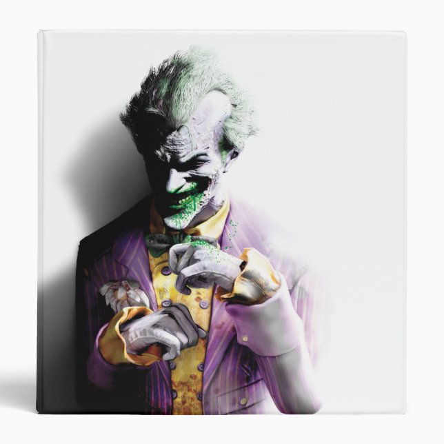 Classeur Batman Arkham City | Joker (Devant)
