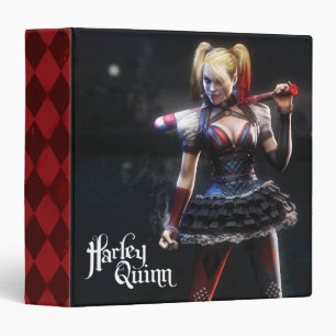 Classeur Batman Arkham Knight Harley Quinn avec chauve-so