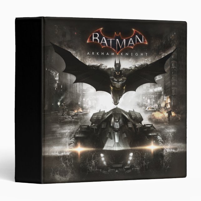 Classeur Batman Arkham Knight Key Art (Devant/Côté)