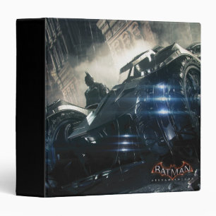 Classeur Batman Avec Batmobile Dans La Pluie