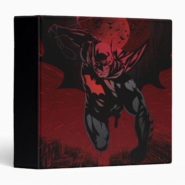 Classeur Batman Crimson Leap (Devant/Côté)