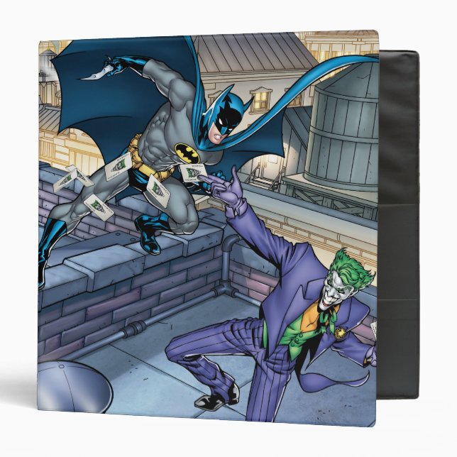 Classeur Batman & Joker - Bataille (Devant/Intérieur)