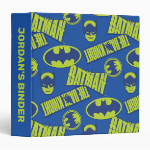 Classeur Batman - Le Motif du Chevalier foncé