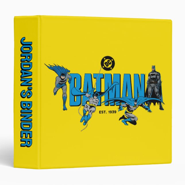 Classeur Batman Legends Forever Graphic (Devant/Côté)