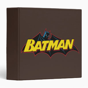Classeur Batman Logo de l'ancienne école