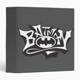 Classeur Batman Logo du nom du graffiti