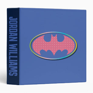 Classeur Batman   Logo Pink Polka Dot