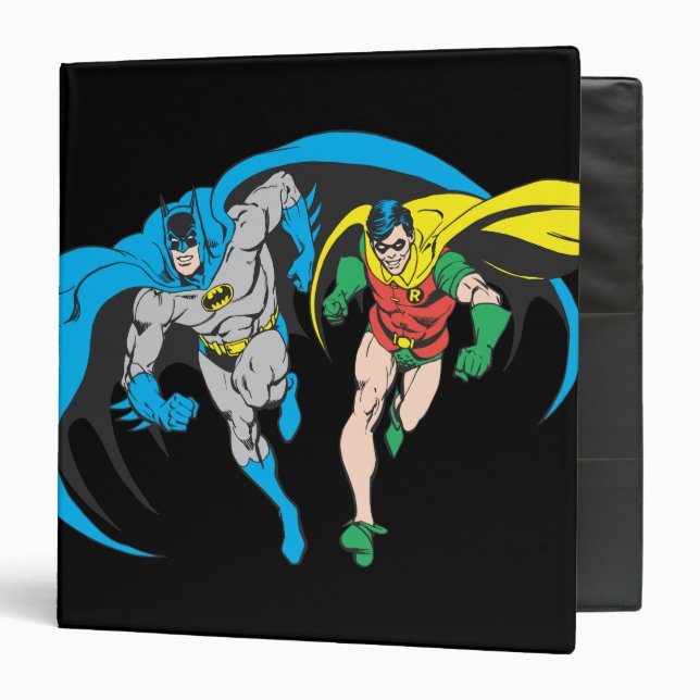 Classeur Batman & Robin (Devant/Intérieur)
