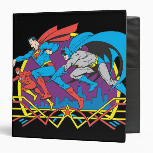 Classeur Batman + Superman + Flash