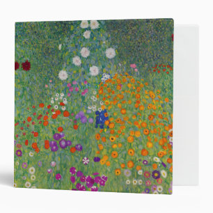 Classeur Bauerngarten, Peinture à l'huile, Gustav Klimt