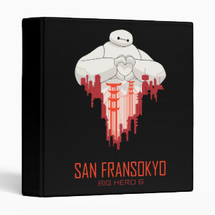 Classeur Baymax San Fransokyo - Big Hero 6