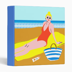 Classeur Beachy Keen - Jaune