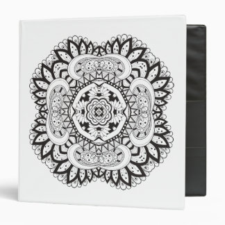 Classeur Beau griffonnage de carré de Deco