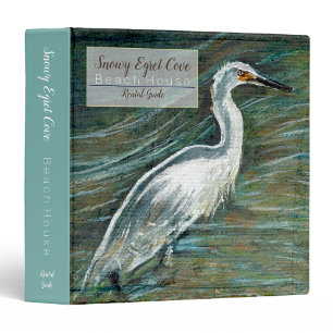 Classeur Beau guide de location de loyers Egret Shorebird