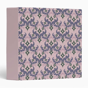 Classeur Beau motif ethnique de Damas pointillisme 
