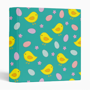 Classeur Beau Poulets motifs de Pâques OEufs Couleur person