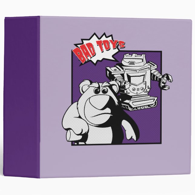 Classeur Beaucoup O'Huggin' Ours & Étincelles : Mauvais Jou (Devant/Côté)