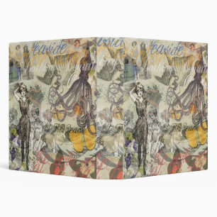 Classeur Beauté de bain victorienne Kraken Surréalisme vint