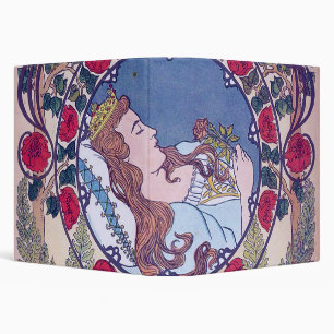 Classeur Beauté dormante, Art de couverture, Van Caspel