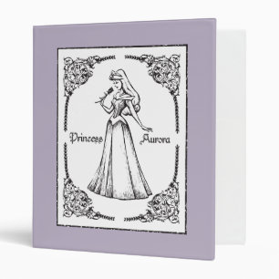 Classeur Beauté dormante Aurora - Rose Vintage