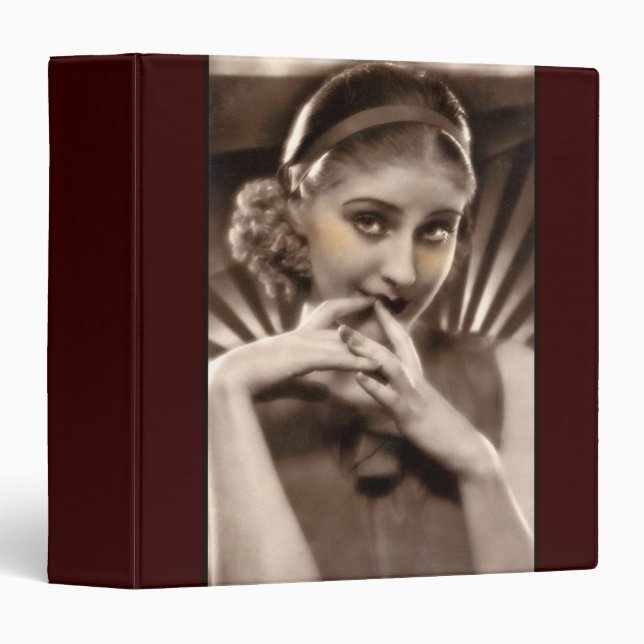 Classeur Beauté effarouchée (Devant/Côté)