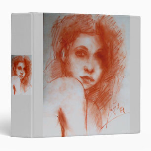 Classeur BEAUTÉ ROMANTIQUE / Portrait de femme en Sepia Bro