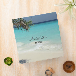 Classeur Beautiful Tropical Beach