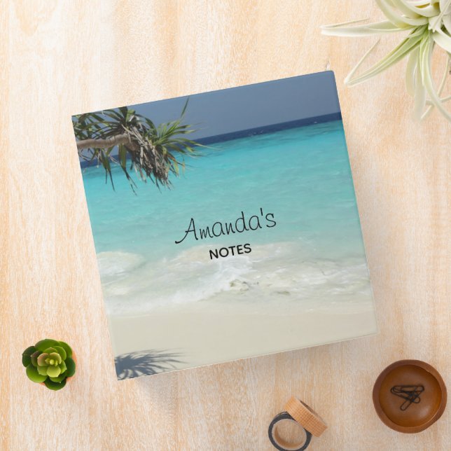 Classeur Beautiful Tropical Beach (In Situ)