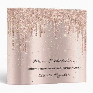 Classeur Beauty Studio Maquillage Artiste Planificateur d'é
