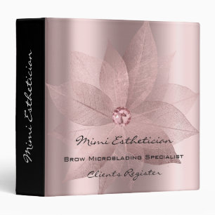Classeur Beauty Studio Maquillage Artiste Planificateur d'é