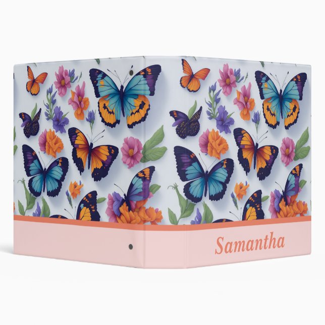 Classeur Beaux Papillons (Arrière-plan)