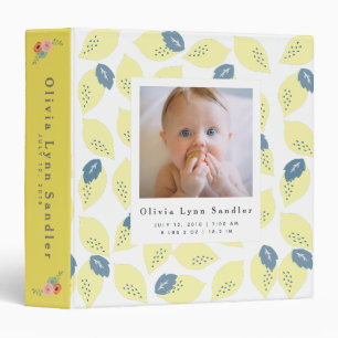 Classeur Bébé 1ère année Photo Album Lemon Scrapbook Classe