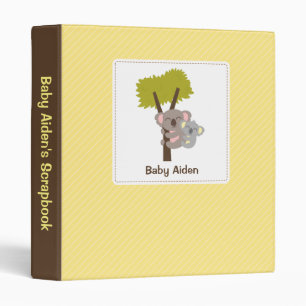 Classeur Bébé Koala Mignon et Maman Livre de Souvenirs