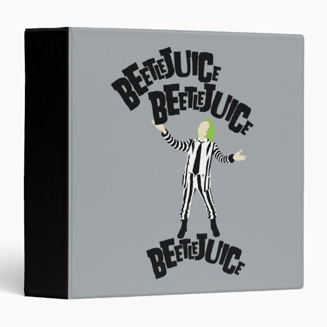 Classeur Beetlejus Beetlejus Beetlejus (Devant/Côté)
