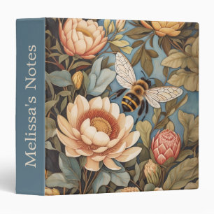 Classeur Belle Abeille De Jardin Avec Fleurs Protea