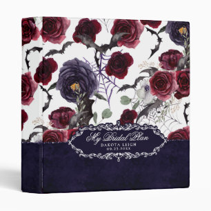 Classeur Belle déplaisante   Wedding planner gothique foncé